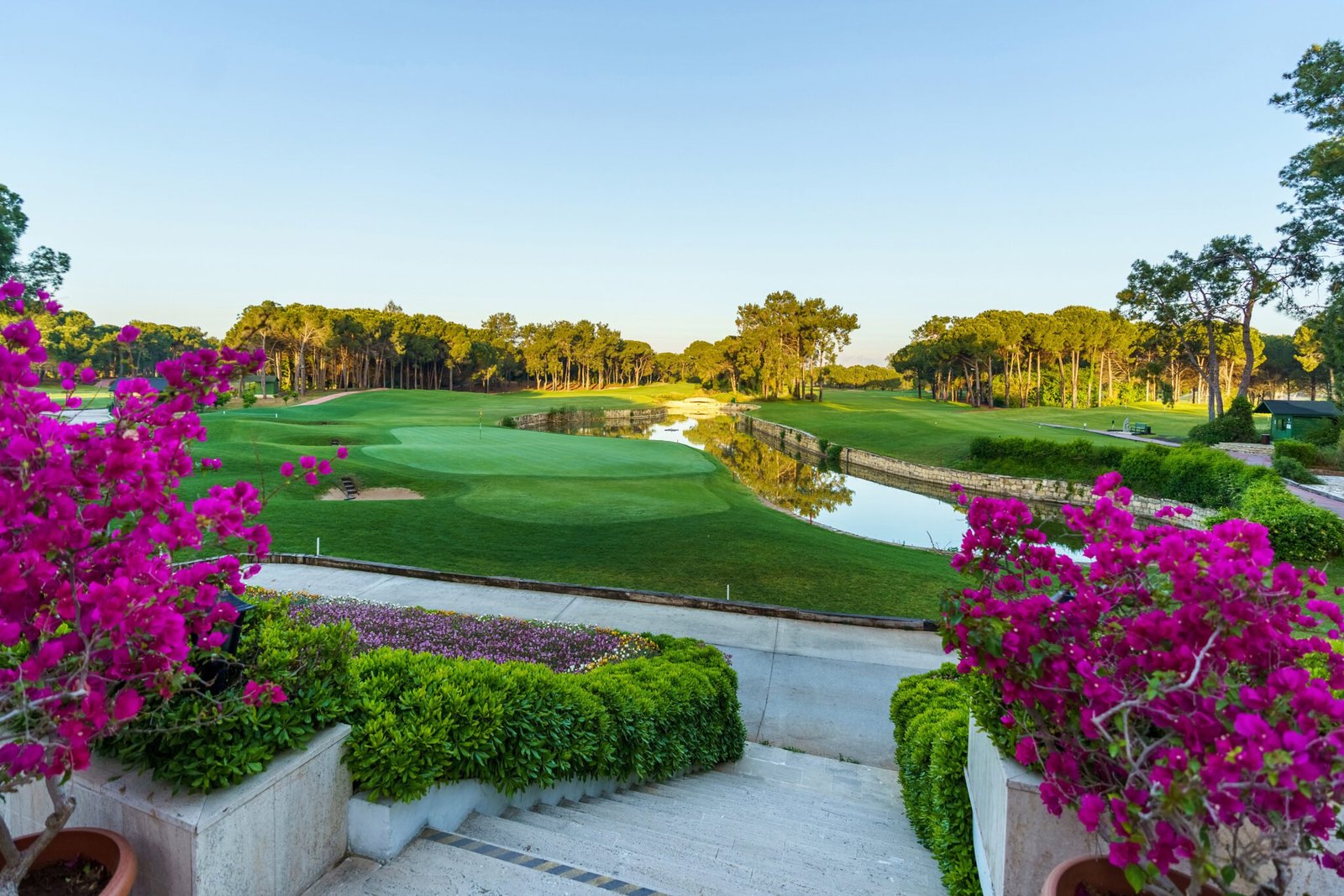 Golf course in Belek, Turkey